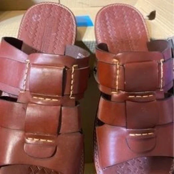 Stacey Adams | Shoes | New Mens Stacey Adams Leather Sandals  display picture 1